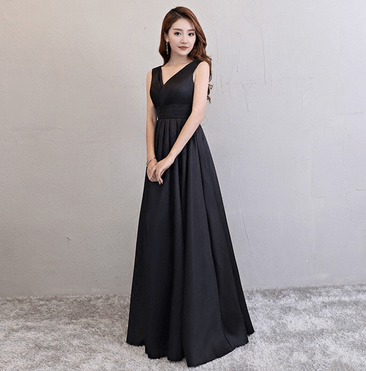 concetta Aラインドレス ブラック XS S M L XL XXL - アルカドレス