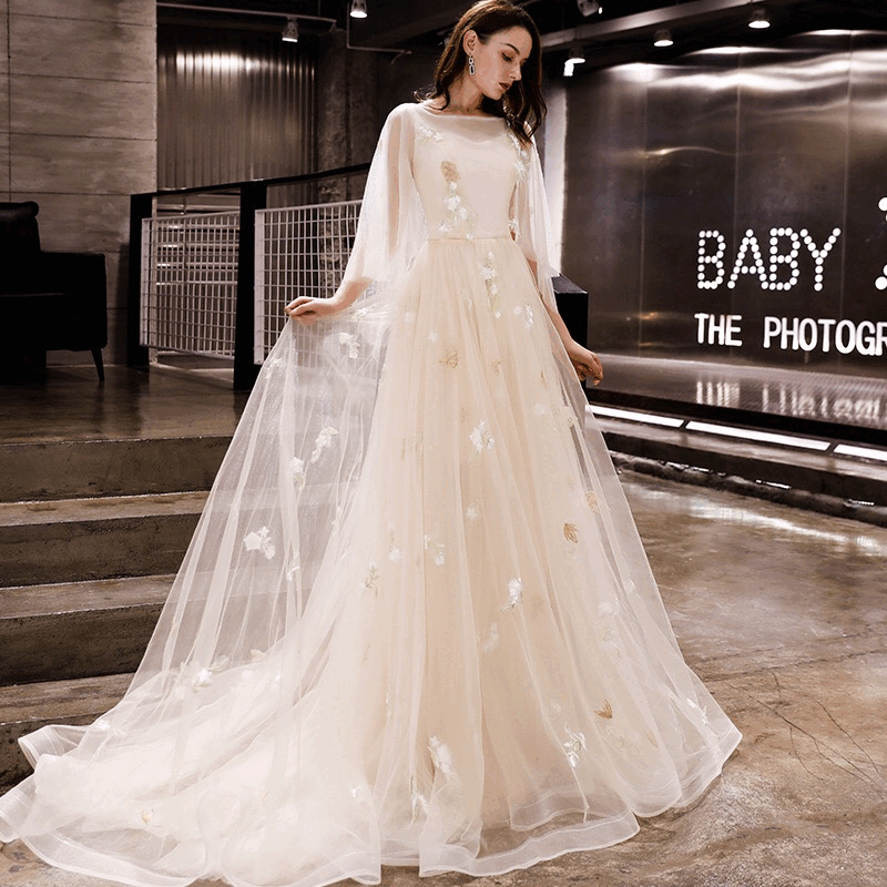 ethan Aラインドレス XXS XS S M L XL XXL XXXL 即日発送 即納 結婚式 パーティードレス 体型カバー 小柄 ゆったり マタニティ ブラジャー 20代 30代 40代 50代 ブランド ワンピース シャンパン 夏 持ち運び