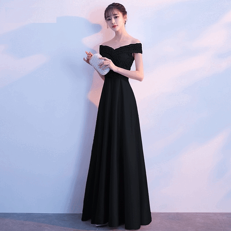 lormeau Aラインドレス ブラック ピンク アプリコット グレー レッド S M L XL XXL 即日発送 即納 結婚式 パーティードレス 体型カバー 小柄 ゆったり マタニティ ブラジャー 20代 30代 40代 50代 ブランド ワンピース シャンパン 夏 持ち運び