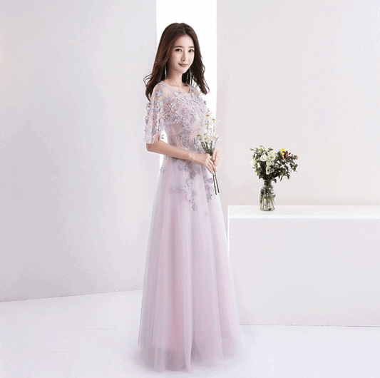 leslie Aラインドレス グレー S M L XL XXL XXXL - アルカドレス