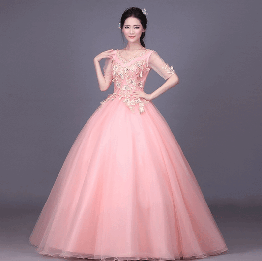 ignazio Aラインドレス ピンク S M L XL XXL XXXL 結婚式 大きいサイズ 演奏会 パーティードレス ロングドレス お呼ばれ ドレス ワンピース 二次会 発表会 母親 フォーマルドレス 袖あり フォーマル パーティー 披露宴 同窓会 アフタヌーン ドレス ママ ドレス ミセス 七分袖 洋装 長袖 マザーズ ドレス 演奏会用 ドレス レディース Aライン