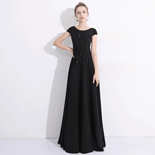 colombina Aラインドレス ブラック S M L XL XXL - アルカドレス