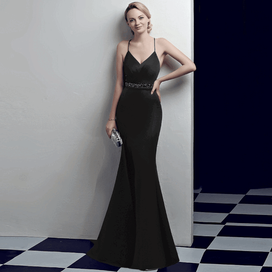 labarre マーメイドドレス ネイビー(濃いブルー) ブルー(明るい青) ブラック レッド ワインレッド グリーン S M L XL XXL 即日発送 即納 結婚式 パーティードレス 体型カバー 小柄  ゆったり マタニティ ブラジャー 20代 30代 40代 50代 ブランド ワンピース シャンパン 夏 持ち運び