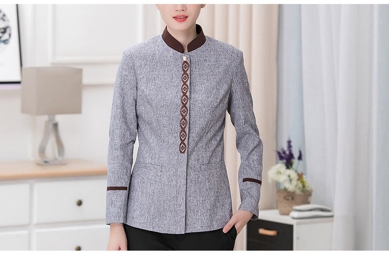 artur サービスコート ピンク グレー ネイビー M L XL 2XL 3XL 4XL