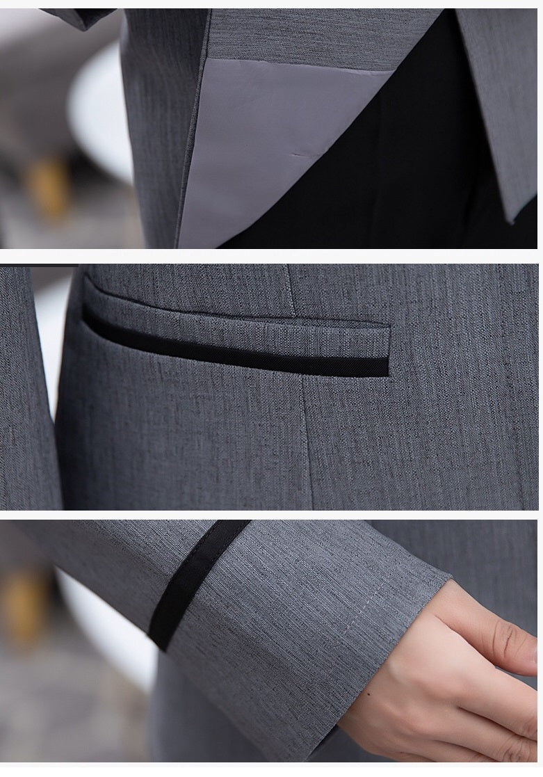 anton サービスコート ピンク グレー ネイビー