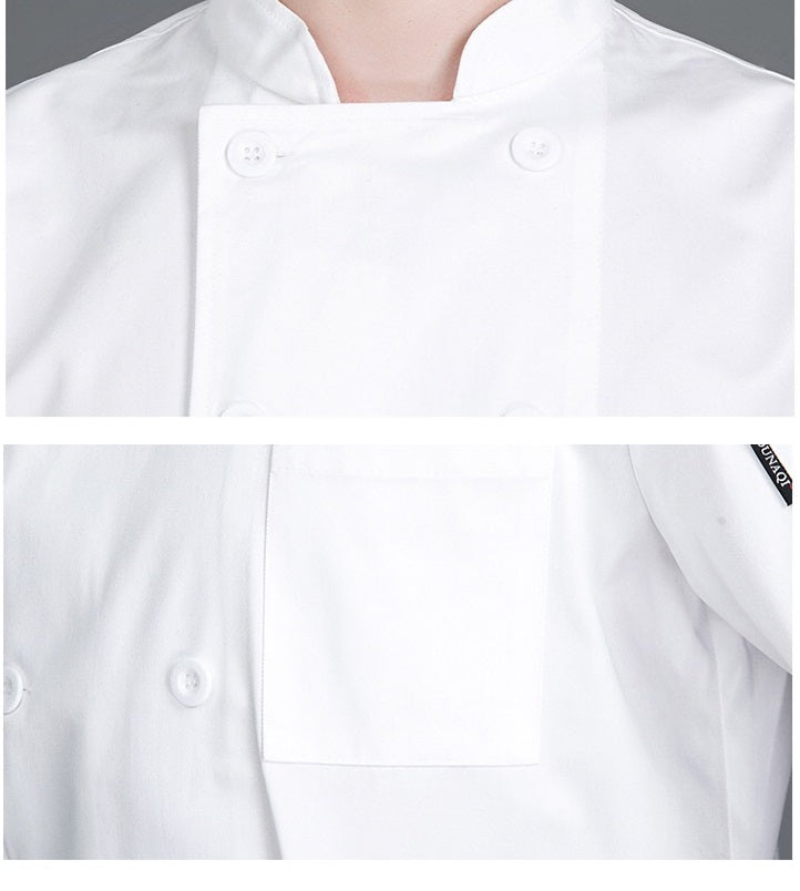 ralph コックコート ホワイト M L XL 2XL 3XL
