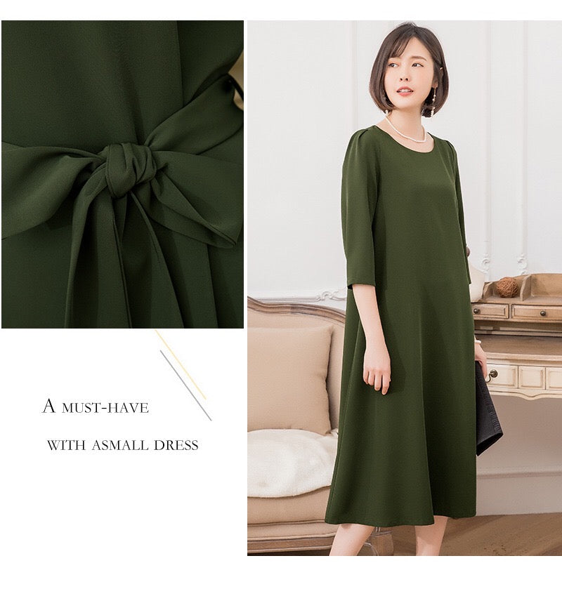 iolite Aラインドレス カジュアル Mustard Rustred Peacock Green Navy S M L XL XXL 結婚式 大きいサイズ 演奏会 パーティードレス ロングドレス お呼ばれ ドレス ワンピース 二次会 発表会 母親 フォーマルドレス 袖あり フォーマル パーティー 披露宴 同窓会 アフタヌーン ドレス ママ ドレス ミセス 七分袖 洋装 長袖 マザーズ ドレス 演奏会用 ドレス レディース Aライン