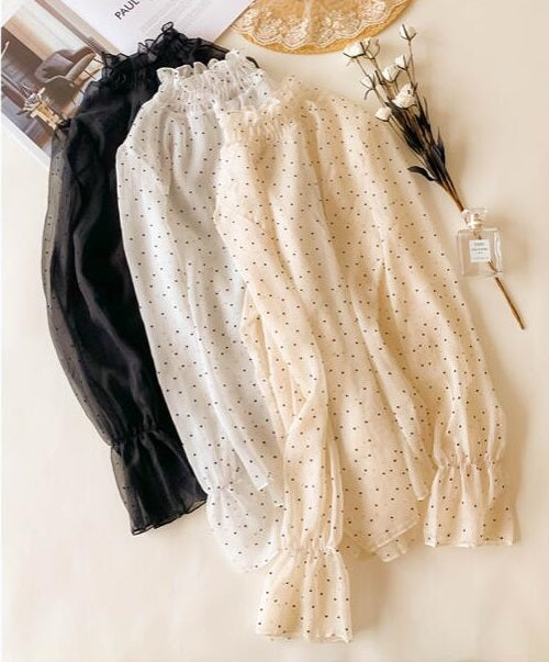 scarlett シースルー ブラック ホワイト ブラウン アプリコット S M L XL XXL