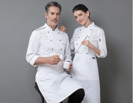 arnold コックコート ブラック ブルー レッド M L XL 2XL 3XL 4XL