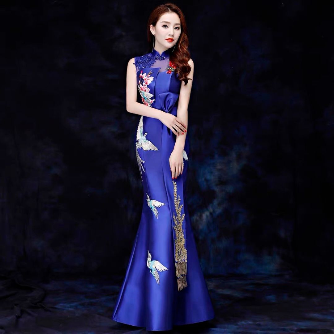 3-fjs6red (着丈 サイズオーダー可能)ロングドレス 白 ホワイト イブニングドレス カラードレス ブライズメイド   マーメイドドレス ステージドレス お急ぎ 演奏会 大きいサイズ 結婚式二次会  お呼ばれ 結婚式 発表会 ロング丈 即日発送 上品  ピアノ発表会