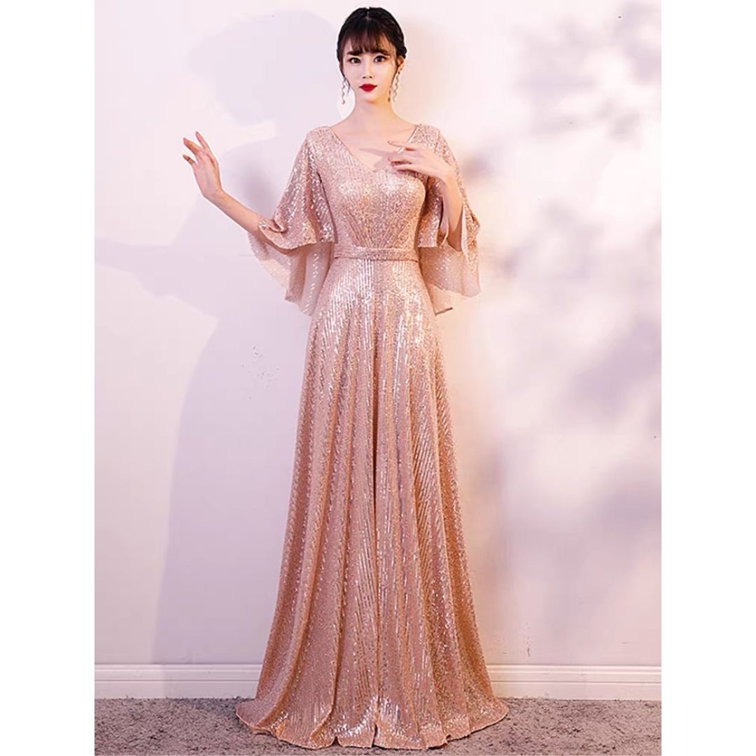 3-fhf7silver ロングドレス 演奏会 ドレス カラードレス イブニングドレス ウェディング カラー ドレス ドレス ロングドレス マーメイド カラー ロング あす楽 ウェディングドレス パーティードレス マザーズドレス ワンピース 演奏会ドレス 演奏会用ドレス 花嫁 前撮り 即日発送 二次会