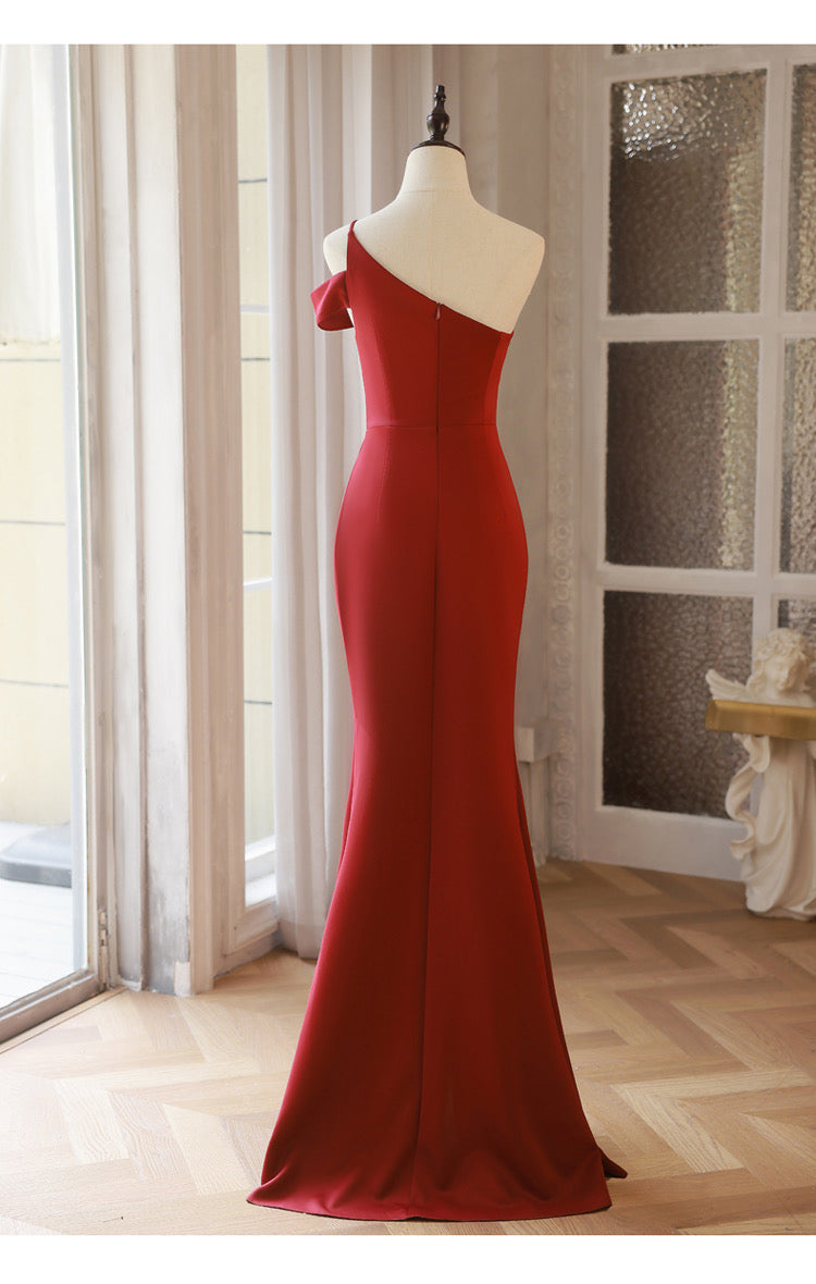Sサイズ 赤ドレス セクシー パーティー ドレス - スーツ