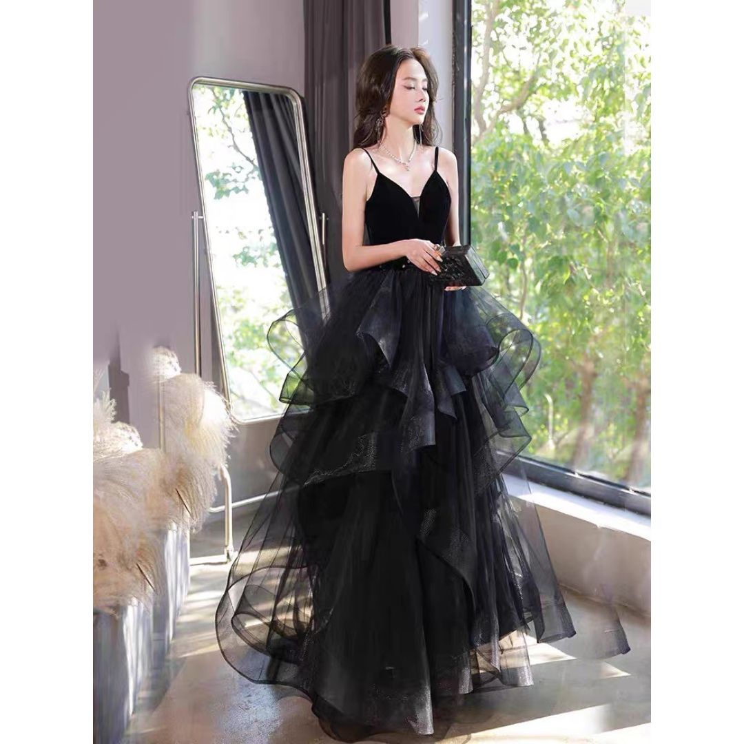DRESS BLACK マーメイド カラードレス - スーツ・フォーマル・ドレス