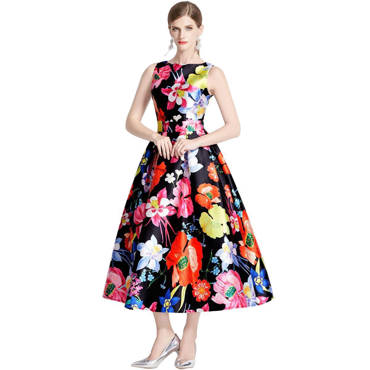 3-736 ロングドレス大人袖グレーネイビー黒ブラックdress 即納ロングドレス イブニングドレス カラードレス ブライズメイド Aラインドレス ステージドレス お急ぎ 演奏会 大きいサイズ 結婚式二次会 お呼ばれ 結婚式 発表会 ロング丈 上品 ピアノ発表会XS S M L XL XXL XXXL