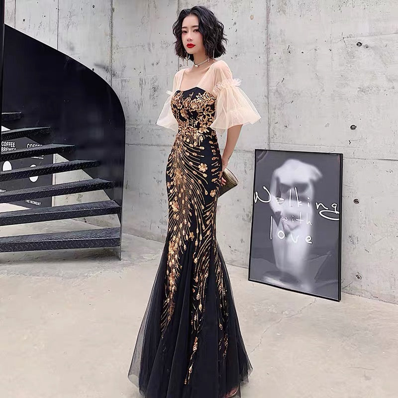 3-8877 (着丈 サイズオーダー可能) マーメイドドレス オーダーメイド ロングドレス ノースリーブドレス レースドレス ビジュードレス 立体装飾 フロアレングス クラシックホテル シャンデリア光 気品 女優的存在感 大人女性 美シルエット 上質素材 高級感 特別な夜 結婚式 披露宴 二次会 演奏会 パーティー フォーマル 日本人女性 （ベージュ）XS S M L XL XXL XXXL