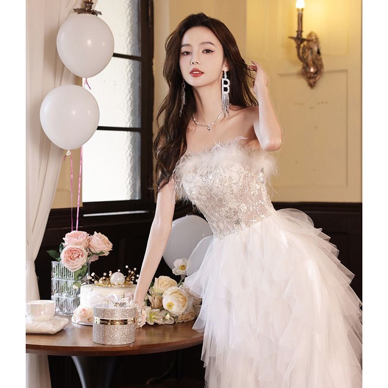 Juanito 自社製 あす楽 ドレス セミオーダー可 ロングドレス イブニングドレス カラードレス ブライズメイド   マーメイドドレス ステージドレス お急ぎ 演奏会 大きいサイズ 結婚式二次会  お呼ばれ 結婚式 発表会 ロング丈 即日発送 上品  ピアノ発表会 成人式dress