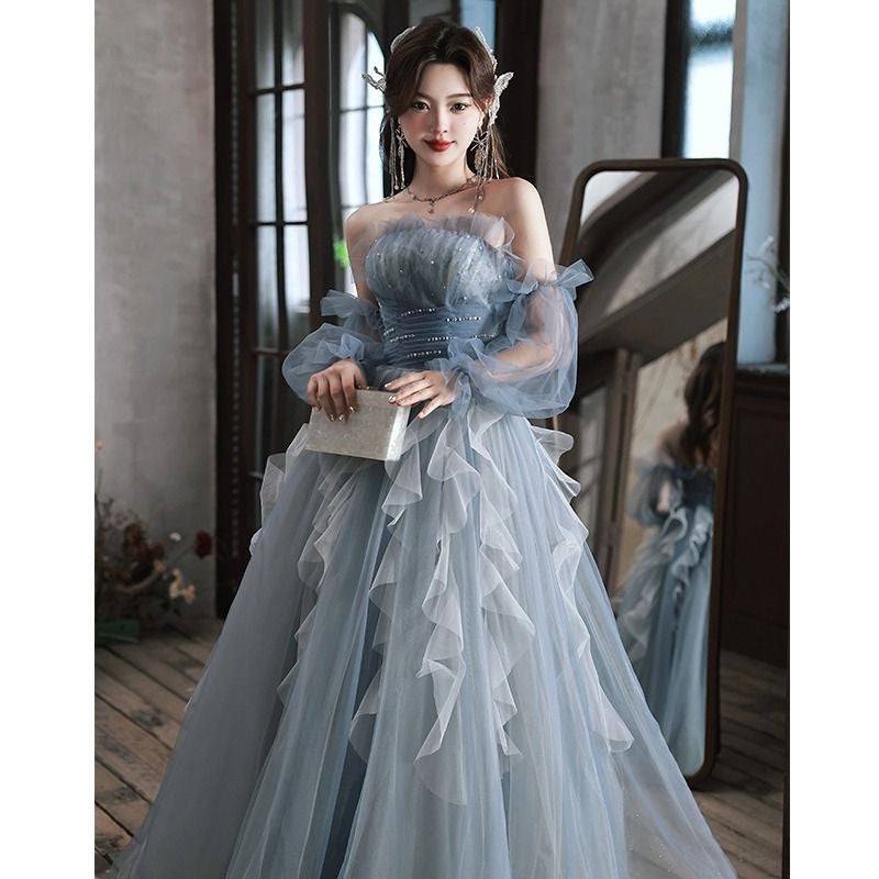 Rosita 自社製 あす楽 ドレス セミオーダー可 ロングドレス イブニングドレス カラードレス ブライズメイド   マーメイドドレス ステージドレス お急ぎ 演奏会 大きいサイズ 結婚式二次会  お呼ばれ 結婚式 発表会 ロング丈 即日発送 上品  ピアノ発表会 成人式dress