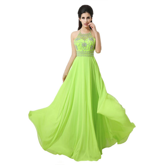 Berit ロングドレス (着丈 サイズオーダー可能) オーダーメイド ノースリーブドレス Aラインドレス フィッシュテールドレス フレアシルエット 美シルエット 体型補整 縦ライン強調 上質素材 ミニマルデザイン 気品 静かな華やぎ 大人女性 ホテルディナー 夜景 特別な夜 フォーマル 高級感 （グリーン）