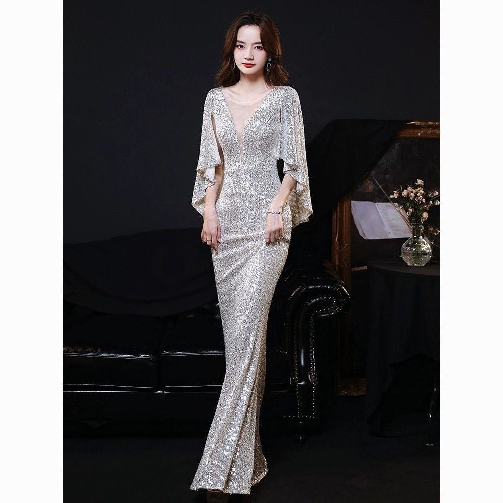 Gunhild 自社製 あす楽 ドレス セミオーダー可 ロングドレス イブニングドレス カラードレス ブライズメイド   マーメイドドレス ステージドレス お急ぎ 演奏会 大きいサイズ 結婚式二次会  お呼ばれ 結婚式 発表会 ロング丈 即日発送 上品  ピアノ発表会 成人式dress