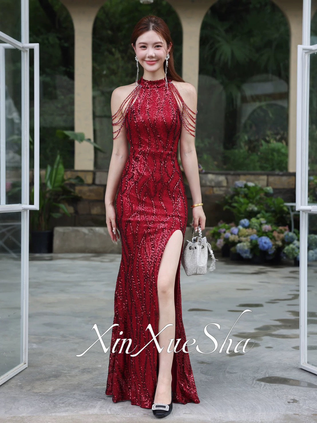 Visitacion 自社製 あす楽 ドレス セミオーダー可 ロングドレス イブニングドレス カラードレス ブライズメイド   マーメイドドレス ステージドレス お急ぎ 演奏会 大きいサイズ 結婚式二次会  お呼ばれ 結婚式 発表会 ロング丈 即日発送 上品  ピアノ発表会 成人式dress