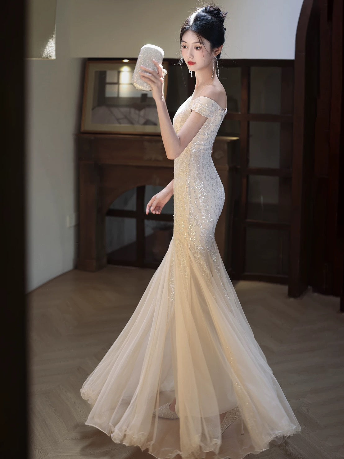 Nadia 自社製 あす楽 ドレス セミオーダー可 ロングドレス イブニングドレス カラードレス ブライズメイド   マーメイドドレス ステージドレス お急ぎ 演奏会 大きいサイズ 結婚式二次会  お呼ばれ 結婚式 発表会 ロング丈 即日発送 上品  ピアノ発表会 成人式dress