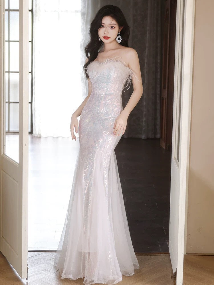 Nieves 自社製 あす楽 ドレス セミオーダー可 ロングドレス イブニングドレス カラードレス ブライズメイド   マーメイドドレス ステージドレス お急ぎ 演奏会 大きいサイズ 結婚式二次会  お呼ばれ 結婚式 発表会 ロング丈 即日発送 上品  ピアノ発表会 成人式dress