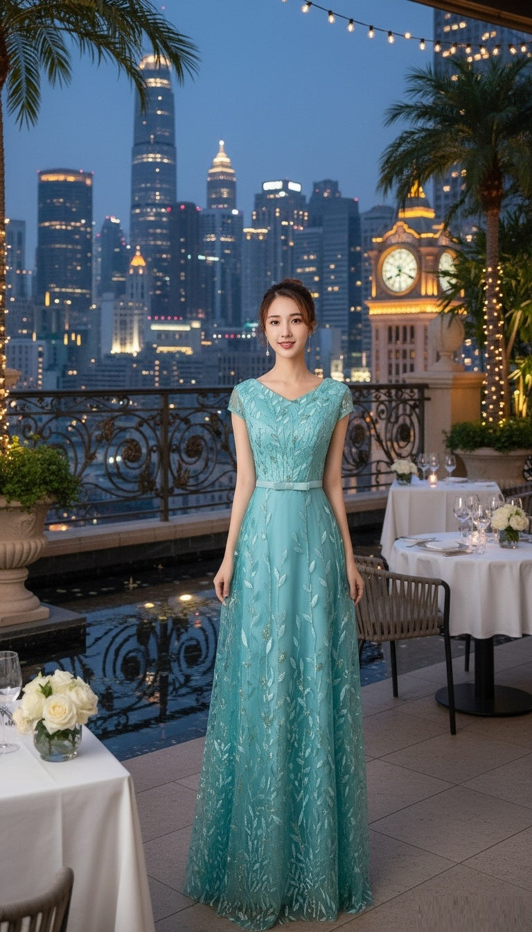 4-784f Aラインドレス 自社製 ドレス セミオーダー可 ロングドレス イブニングドレス カラードレス ブライズメイド  Aラインドレス ステージドレス お急ぎ 演奏会 大きいサイズ 結婚式二次会  お呼ばれ 結婚式 発表会 ロング丈 即日発送 上品dress