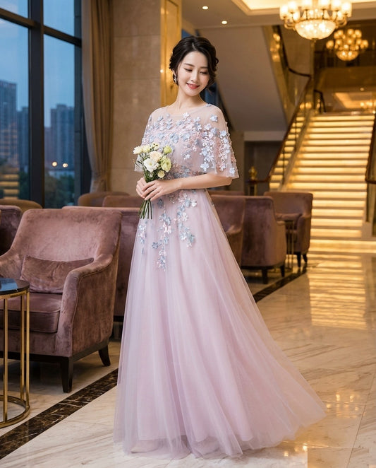 joanna Aラインドレス グレー S M L XL XXL XXXL 即日発送 即納 結婚式 パーティードレス 体型カバー 小柄  ゆったり マタニティ ブラジャー 20代 30代 40代 50代 ブランド ワンピース シャンパン 夏 持ち運び