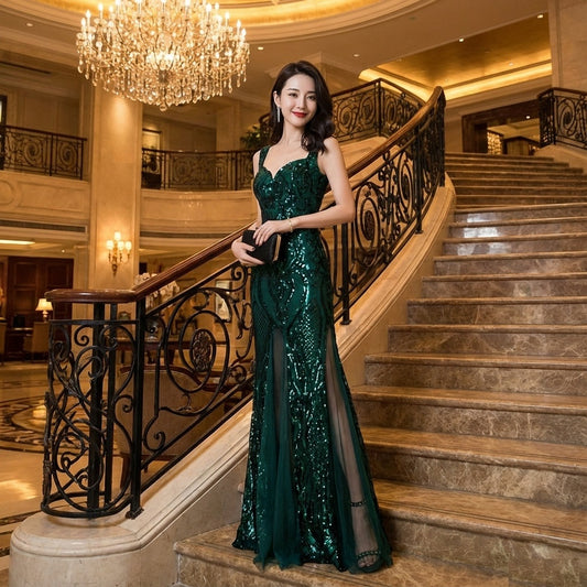 即納ドレス あす楽 lorrin スリットドレス グリーン S M L XL XXL 即日発送 明日 届く 結婚式 大きいサイズ 演奏会 パーティードレス ロングドレス お呼ばれ ドレス ワンピース 二次会 発表会 母親 フォーマルドレス 袖あり フォーマル パーティー 披露宴 同窓会 アフタヌーン ドレス ママ ドレス ミセス 七分袖 洋装 長袖 マザーズ ドレス 演奏会用 ドレス レディース Aライン