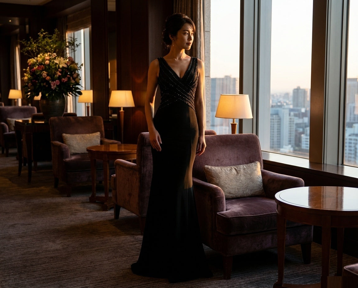 tiberio マーメイドドレス ブラック ブルー レッド ホワイト S M L XL XXL 即日発送 即納 結婚式 パーティードレス 体型カバー 小柄  ゆったり マタニティ ブラジャー 20代 30代 40代 50代 ブランド ワンピース シャンパン 夏 持ち運び