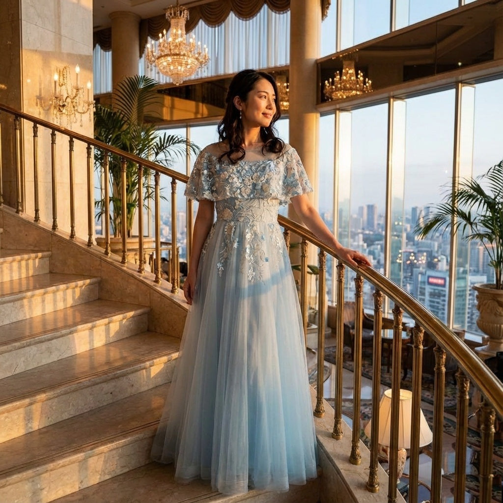 即納ドレス あす楽 deborah Aラインドレス ネイビー S M L XL XXL XXXL 即日発送 明日 届く 即日発送 即納 結婚式 パーティードレス 体型カバー 小柄  ゆったり マタニティ ブラジャー 20代 30代 40代 50代 ブランド ワンピース シャンパン 夏 持ち運び