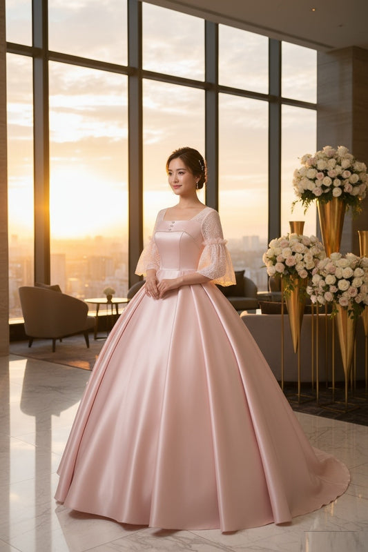 #407-woei 自社製 あす楽 ドレス セミオーダー可 ロングドレス イブニングドレス カラードレス ブライズメイド   マーメイドドレス ステージドレス お急ぎ 演奏会 大きいサイズ 結婚式二次会  お呼ばれ 結婚式 発表会 ロング丈 即日発送 上品  ピアノ発表会 成人式dress