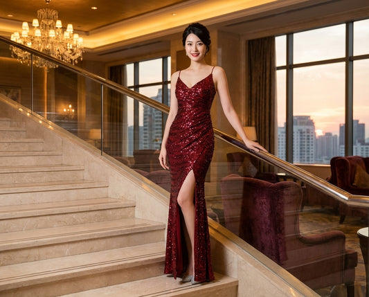 lavrenty スリットドレス レッド ゴールド グリーン レッドグリーン ブラック シルバー ホワイト ホワイトシルバー S M L XL 即日発送 即納 結婚式 パーティードレス 体型カバー 小柄  ゆったり マタニティ ブラジャー 20代 30代 40代 50代 ブランド ワンピース シャンパン 夏 持ち運び