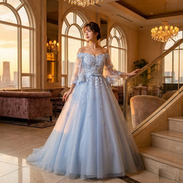 wisteria マーメイドドレス ブルー XS S M L XL XXL XXXL 結婚式