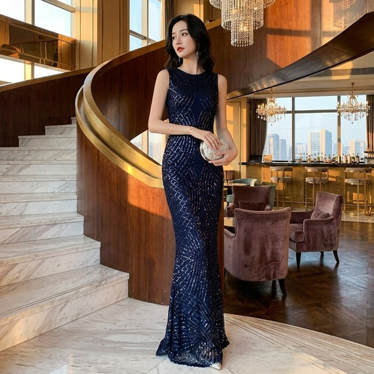 salom マーメイドドレス ネイビー ブラック S M L XL XXL 即日発送 即納 結婚式 パーティードレス 体型カバー 小柄  ゆったり マタニティ ブラジャー 20代 30代 40代 50代 ブランド ワンピース シャンパン 夏 持ち運び