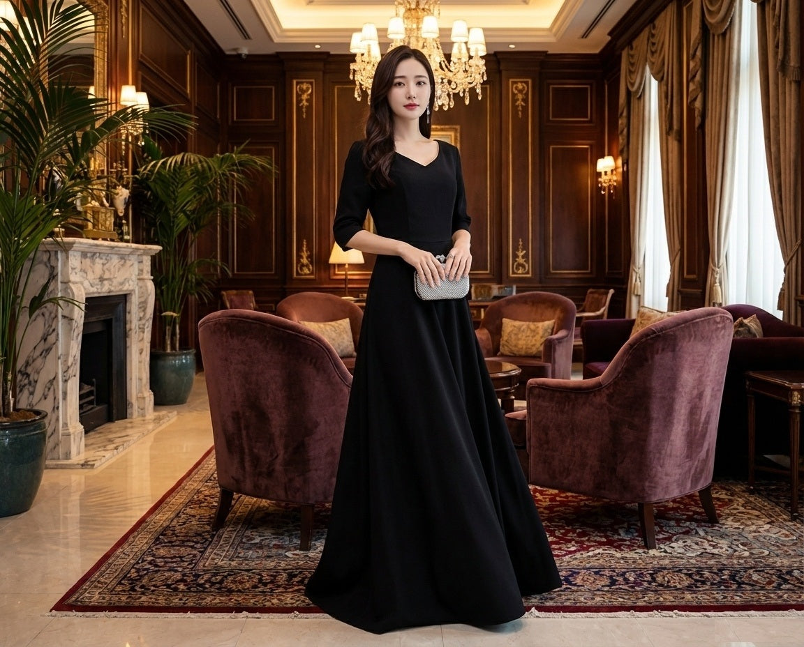 charrier Aラインドレス レッド ブラック M L XL 2XL 3XL 4XL 即日発送 即納 即日発送 即納 結婚式 パーティードレス 体型カバー 小柄  ゆったり マタニティ ブラジャー 20代 30代 40代 50代 ブランド ワンピース シャンパン 夏 持ち運び