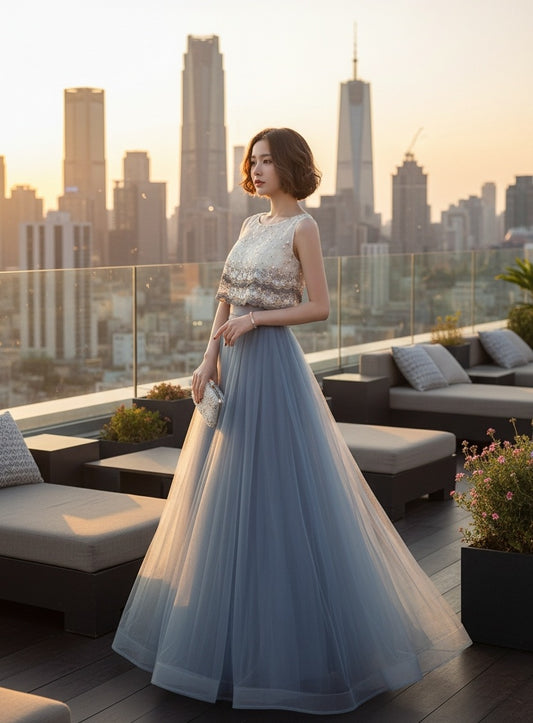 オーダーメイド）即納ドレス あす楽 marine Aラインドレス ブルー XSS XS S M L XL XXL 3XL 4XL 即日発送 明日 届く 即日発送 即納 結婚式 パーティードレス 体型カバー 小柄  ゆったり マタニティ ブラジャー 20代 30代 40代 50代 ブランド ワンピース シャンパン 夏 持ち運び