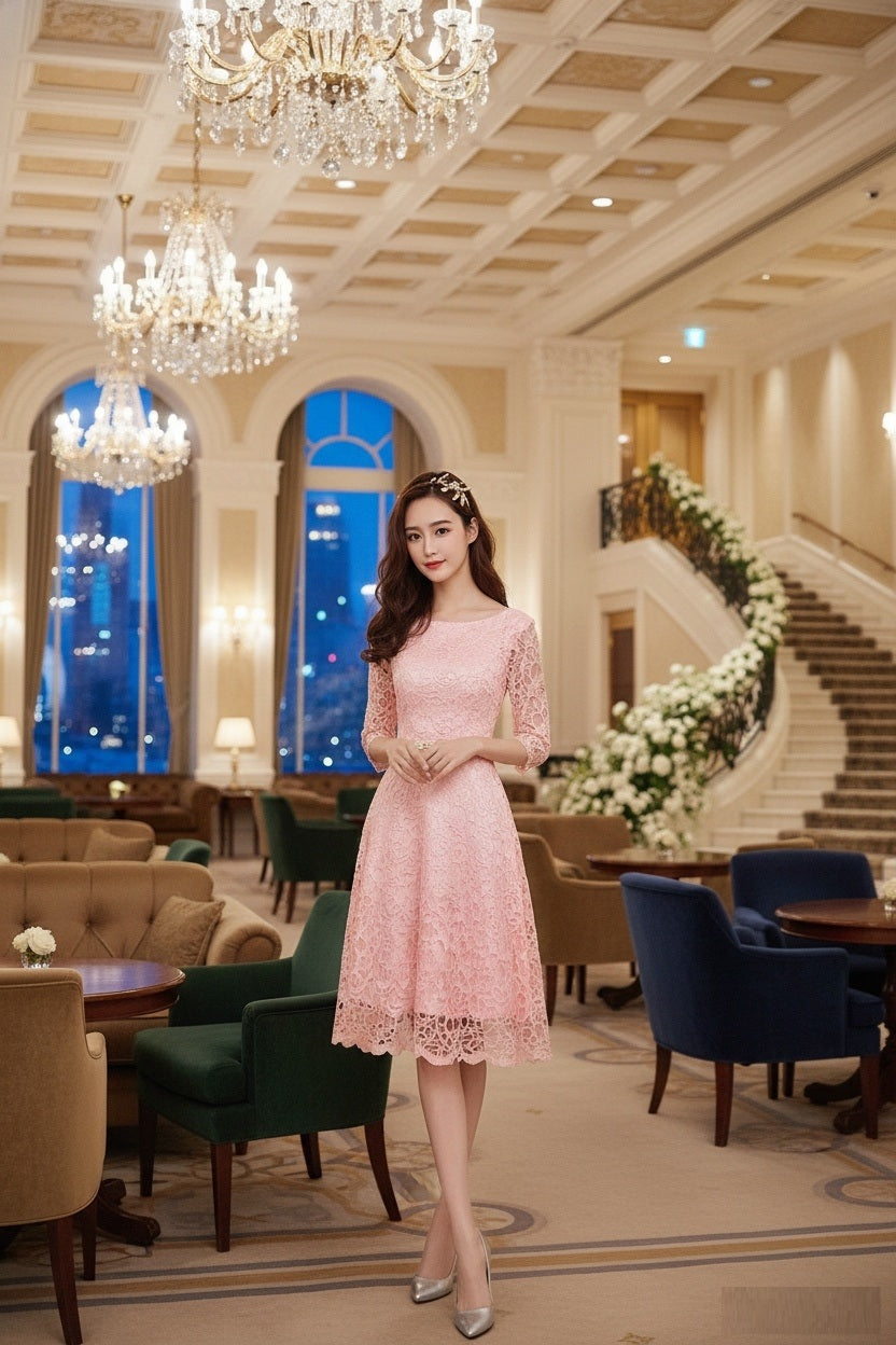 sofiaba ドレス レディース ミディアムワンピース 大人 春 40代 30代 OL 夏 春夏 20代 ママ 半袖 母 カジュアル ひざ丈 ワンピース ブラック きれいめ ゆったり ロング ベージュ ミモレワンピース リゾート 無地 Aライン シンプル ノースリーブ ひざ丈ワンピース