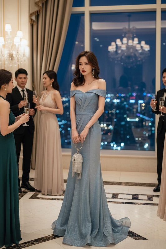 3-553 自社製 ドレス ロングドレス イブニングドレス カラードレス ブライズメイド  Aラインドレス ステージドレス お急ぎ 演奏会 大きいサイズ 結婚式二次会  お呼ばれ 結婚式 発表会 ロング丈 即日発送 上品  ピアノ発表会dress