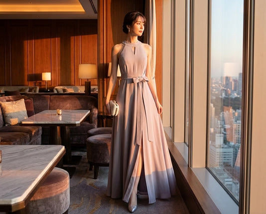 788787 ロングドレス イブニングドレス カラードレス ブライズメイド  Aラインドレス ステージドレス お急ぎ 演奏会 大きいサイズ 結婚式二次会  お呼ばれ 結婚式 発表会 ロング丈 即日発送 上品  ピアノ発表会 春夏