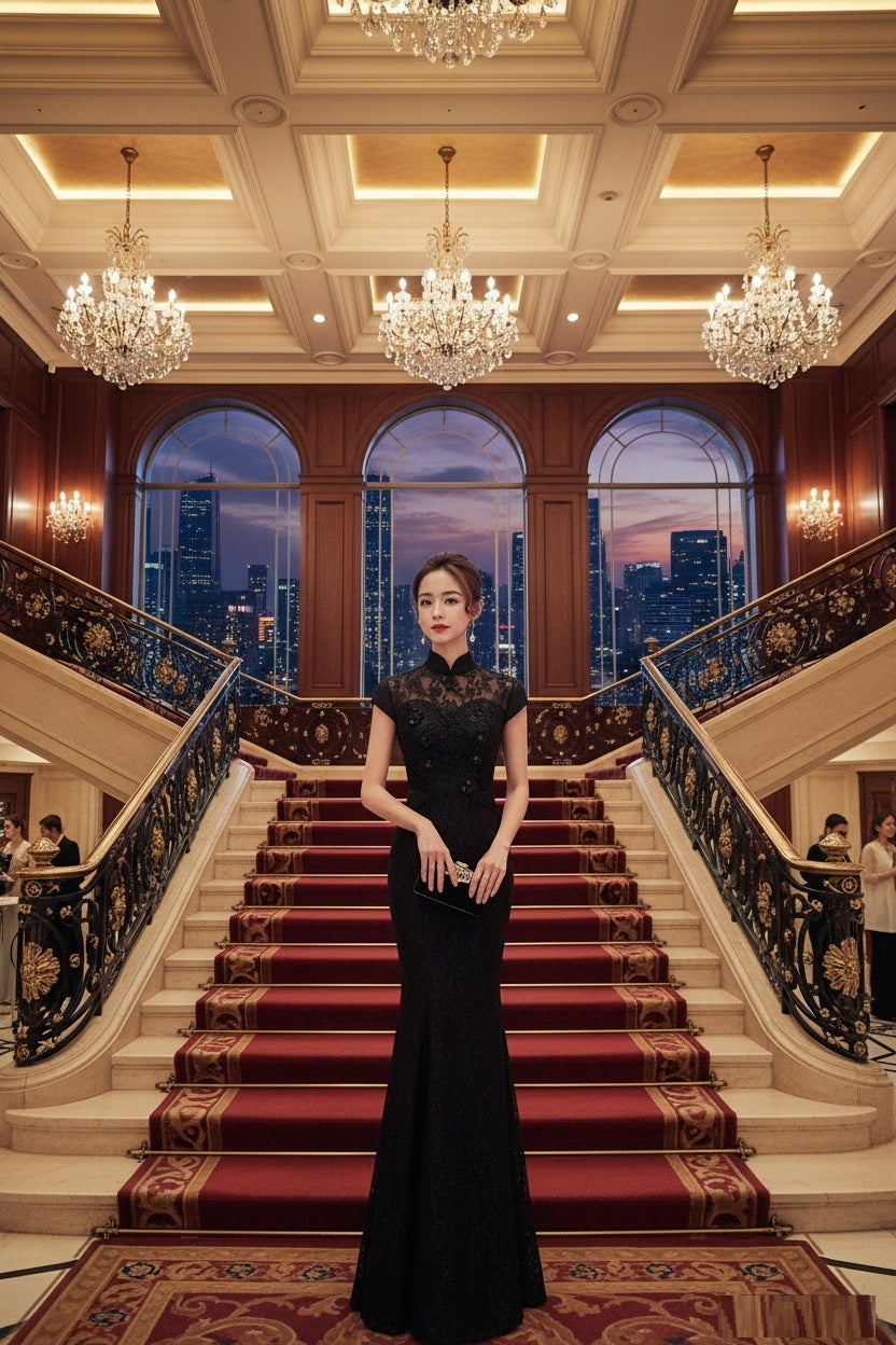 minaux マーメイドドレス ブラック レッド ネイビー S M L XL XXL 即日発送 即納 結婚式 パーティードレス 体型カバー 小柄  ゆったり マタニティ ブラジャー 20代 30代 40代 50代 ブランド ワンピース シャンパン 夏 持ち運び