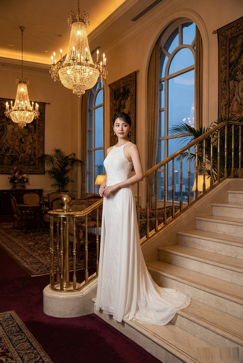 3-65656 ロングドレス イブニングドレス カラードレス ブライズメイド  Aラインドレス ステージドレス お急ぎ 演奏会 大きいサイズ 結婚式二次会  お呼ばれ 結婚式 発表会 ロング丈 即日発送 上品  ピアノ発表会 春夏