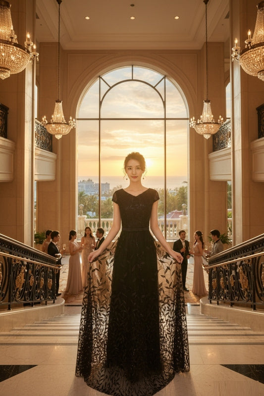 4-784f Aラインドレス 自社製 ドレス セミオーダー可 ロングドレス イブニングドレス カラードレス ブライズメイド  Aラインドレス ステージドレス お急ぎ 演奏会 大きいサイズ 結婚式二次会  お呼ばれ 結婚式 発表会 ロング丈 即日発送 上品dress