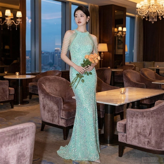 3-666 (着丈 サイズオーダー可能)ロングドレス イブニングドレス カラードレス ブライズメイド   マーメイドドレス ステージドレス お急ぎ 演奏会 大きいサイズ 結婚式二次会  お呼ばれ 結婚式 発表会 ロング丈 即日発送 上品  ピアノ発表会