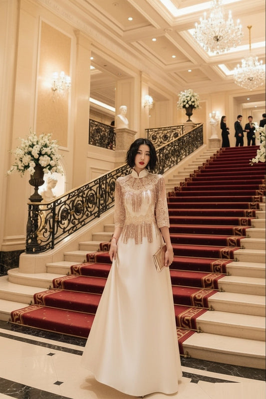 galin ロングドレス イブニングドレス カラードレス ブライズメイド  Aラインドレス ステージドレス お急ぎ 演奏会 大きいサイズ 結婚式二次会  お呼ばれ 結婚式 発表会 ロング丈 即日発送 上品  ピアノ発表会 春夏