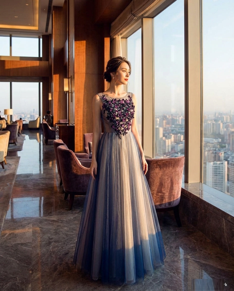 即納ドレス あす楽 kerria Aラインドレス ネイビー XS S M L XL XXL 即日発送 明日 届く　結婚式 大きいサイズ 演奏会 パーティードレス ロングドレス お呼ばれ ドレス ワンピース 二次会 発表会 母親 フォーマルドレス 袖あり フォーマル パーティー 披露宴 同窓会 アフタヌーン ドレス ママ ドレス ミセス 七分袖 洋装 長袖 マザーズ ドレス 演奏会用 ドレス レディース Aライン