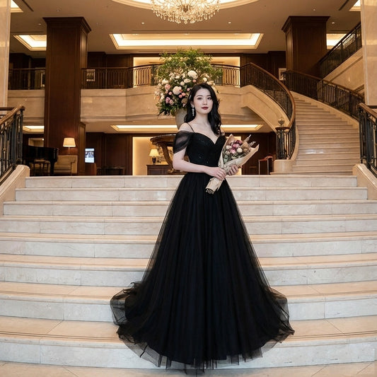 jaycee Aラインドレス ブラック S M L XL XXL XXXL 即日発送 即納 結婚式 パーティードレス 体型カバー 小柄  ゆったり マタニティ ブラジャー 20代 30代 40代 50代 ブランド ワンピース シャンパン 夏 持ち運び