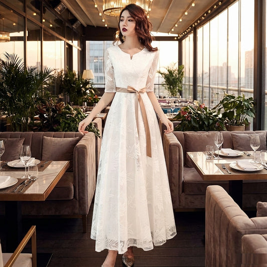 birgittar (着丈 サイズオーダー可能)ロングドレス イブニングドレス カラードレス ブライズメイド  Aラインドレス ステージドレス お急ぎ 演奏会 大きいサイズ 結婚式二次会  お呼ばれ 結婚式 発表会 ロング丈 即日発送 上品  ピアノ発表会 春夏