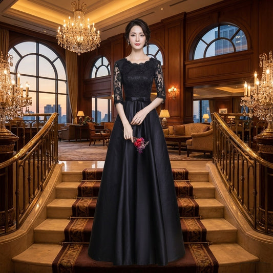 即納ドレス あす楽 lobularia Aラインドレス ブラック ロング ミディアム ショート XS S M L XL XXL XXXL 4XL 5XL 6XL 即納ドレス あす楽 即日発送 即納 即日発送 即納 結婚式 パーティードレス 体型カバー 小柄  ゆったり マタニティ ブラジャー 20代 30代 40代 50代 ブランド ワンピース シャンパン 夏 持ち運び