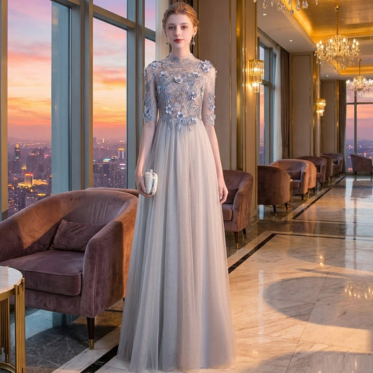 a1314 パーティードレス ロングドレス イブニングドレス 演奏会用ドレス 演奏会ドレス 演奏会 ドレス カラー ロング あす楽 ウェディングドレス マザーズドレス ワンピース 演奏会ドレス 演奏会用ドレス 花嫁 前撮り 即日発送 二次会 aラインドレス